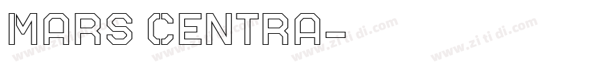 Mars Centra字体转换